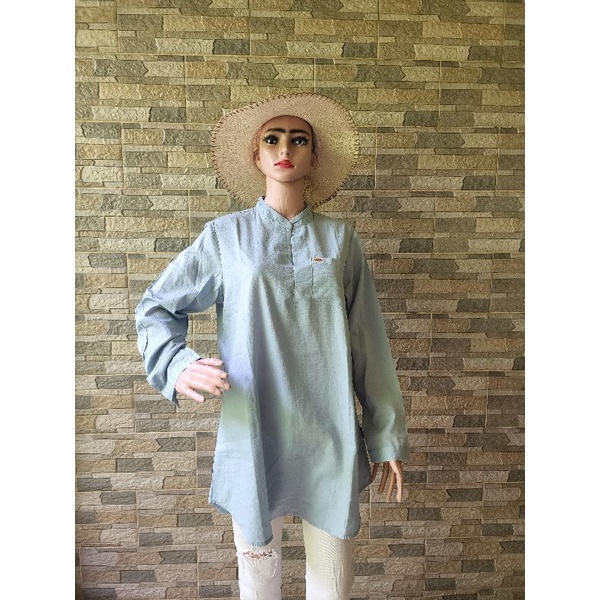 Tunik Kemeja  Blouse Atasan Wanita  Emba Morphidae  Original Murah