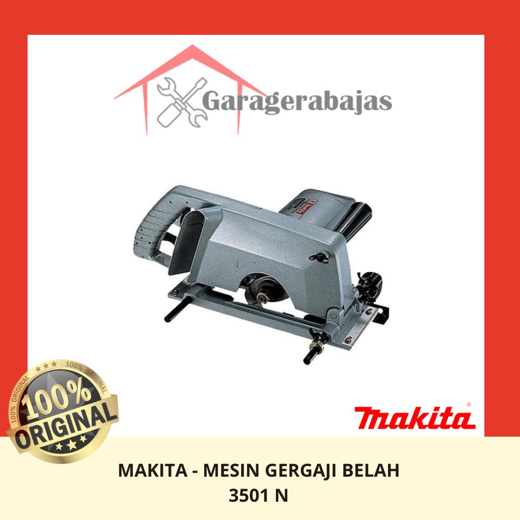 Makita 3501 N  3501n Mesin Gergaji Belah - Duo Groove Cutter