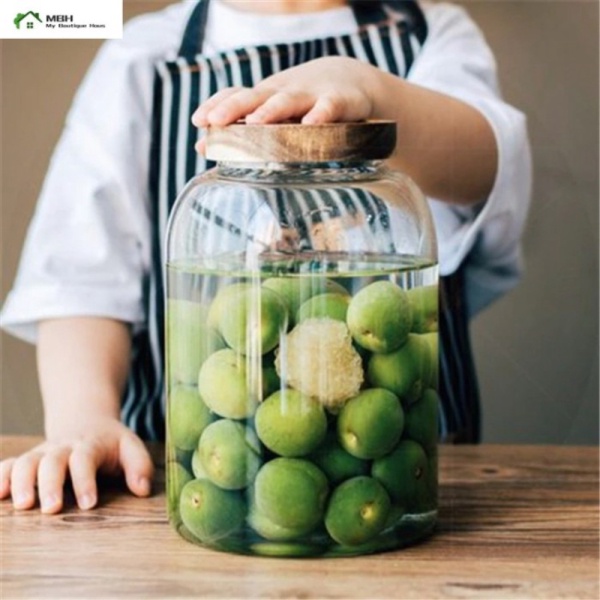 

Promo Toples Kaca Penyimpanan Makanan Glass Storage Jar 1250 ml Transparent Murah
