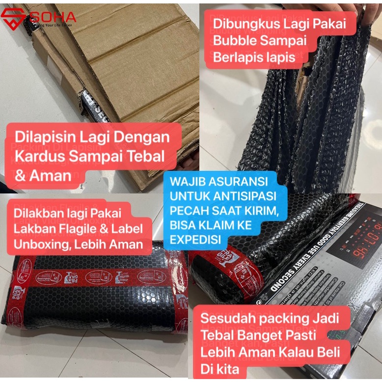 Jam Digital LED Besar Bisa di Dinding / Meja Fitur Jam Hari Tanggal Kalender Alarm Weker Smart Watch Tampilan Jelas Tipe 2613 3615 4622