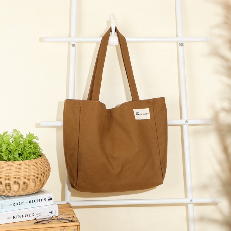 Prassa.ku | Facile Canvas.ku Milo - Tas Tote | Totebag Kanvas