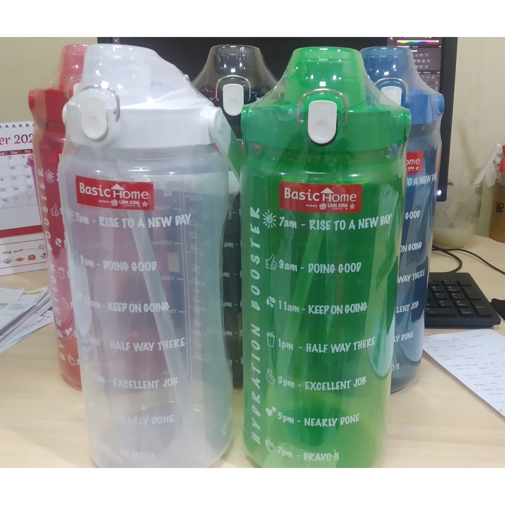 Botol Minum Lion Star 2 Liter BasicHome BNN-5 BPA FREE Handle Goodlife