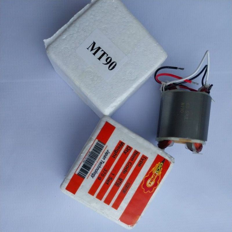 stator mesin gerinda maktec mt 90  rumah amature  gurinda Maktec mt90