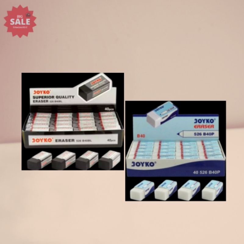 

Penghapus Joyko Kecil Putih ( Eraser 526-B40P ) ORIGINAL PRODUK