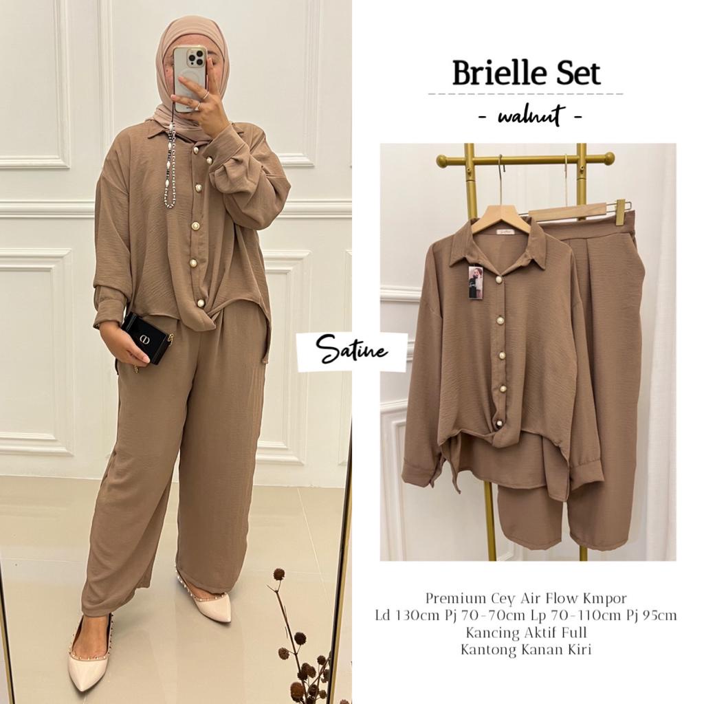 SETELAN TUNIK CELANA JUMBO LD130CM / BRIELLE SET