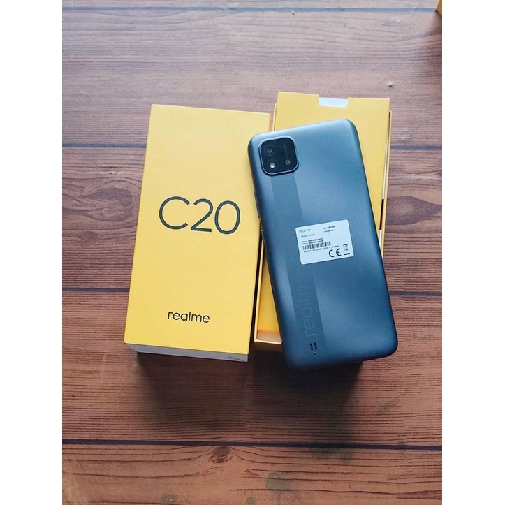 Handphone Second Murah realme c20 2/32 fullset mulus