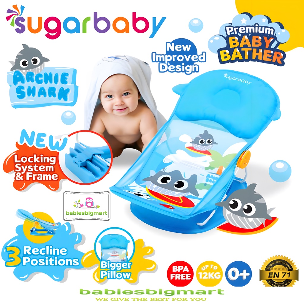 SUGARBABY PREMIUM BABY BATHER CLASSIC SUGAR BABY