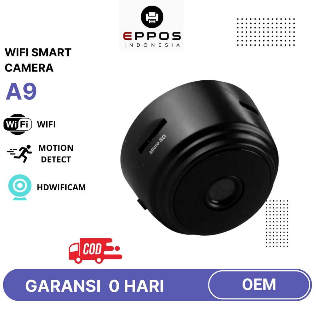 HDWIFICAM - Smart A9 WIFI Battery Mini Camera