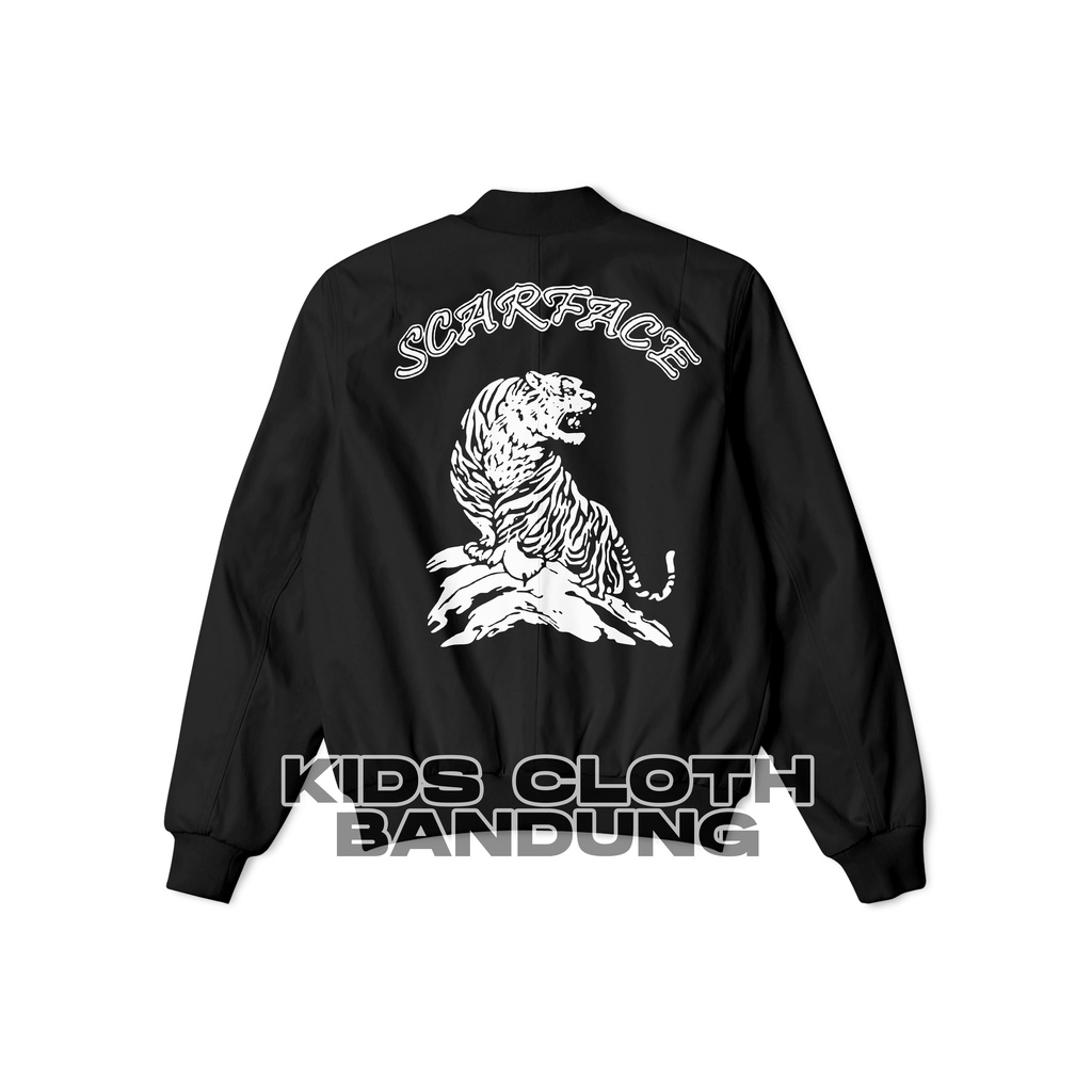 Jaket Bomber Scarface Kim Gu Manhwa The Boss Korea