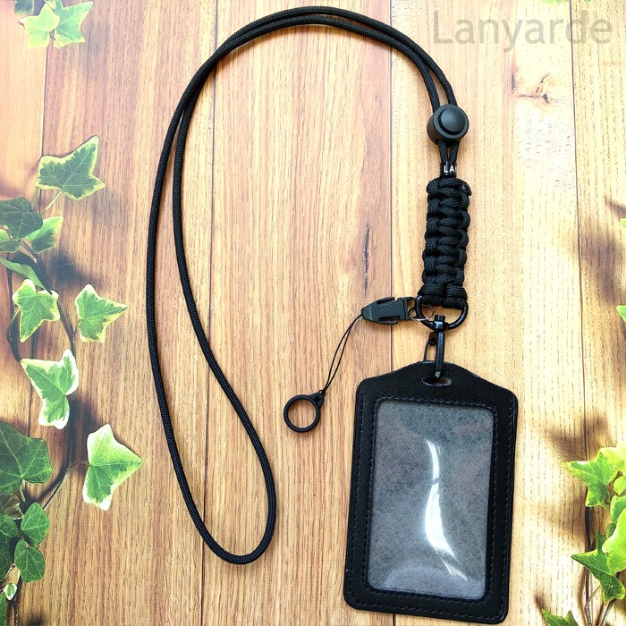 

BIG SALE (4252) Lanyard Cobra Simple Name Tag ID Card Holder Tali Leher kartu Code 1991
