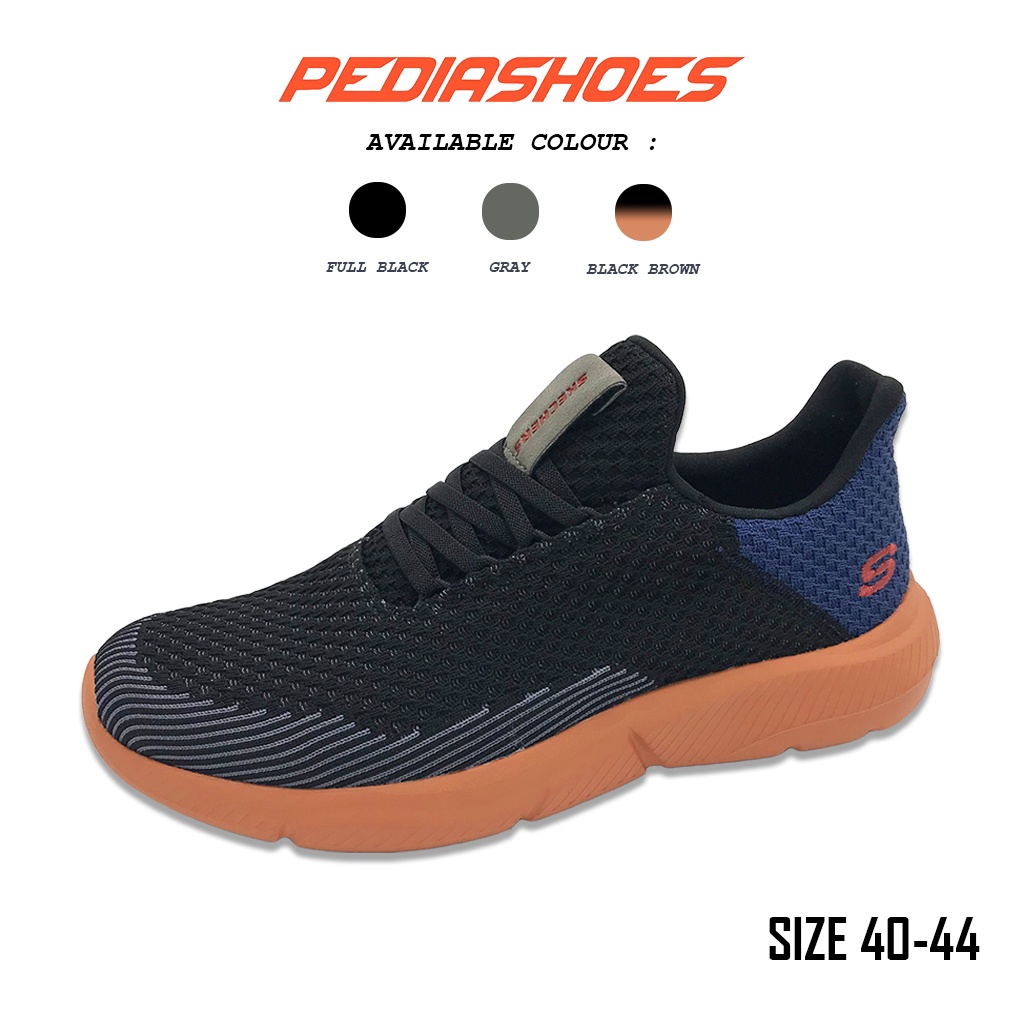 Skechers Pria Relaxed Fit Ingram Skechers Original Sepatu Pria Sepatu Skechers Slip On