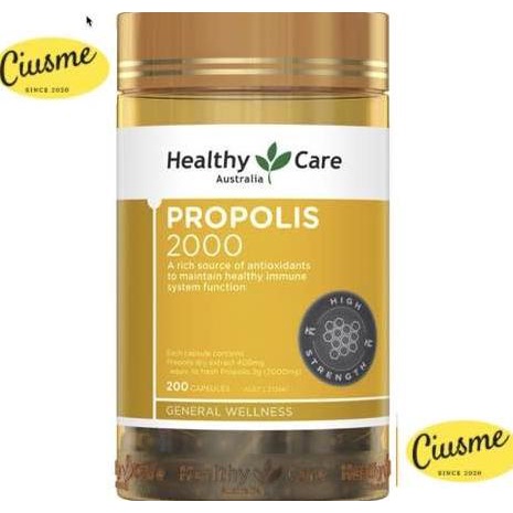 Healthy Care Propolis 2000mg 200 kapsul 2000 mg