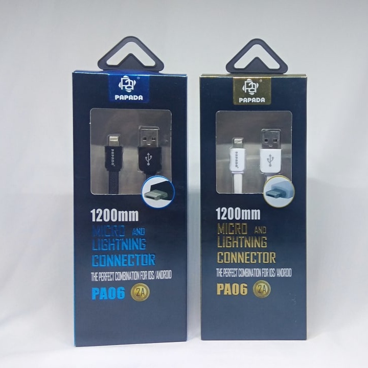 Kabel Data 2in1 Murah Kabel charger Papada PA-06