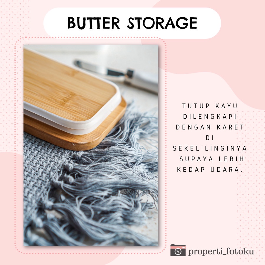 PF- Butter strorage / butter jug / tempat mentega - Butter