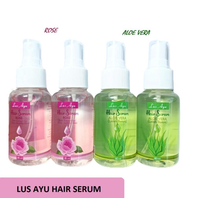 [LUS AYU 80ML]HAIR SERUM SPA LUS AYU || VITAMIN RAMBUT LUS AYU || PARFUM RAMBUT LUS AYU || PARFUM RAMBUT || LUS AYU VITAMIN RAMBUT PLUS PARFUM