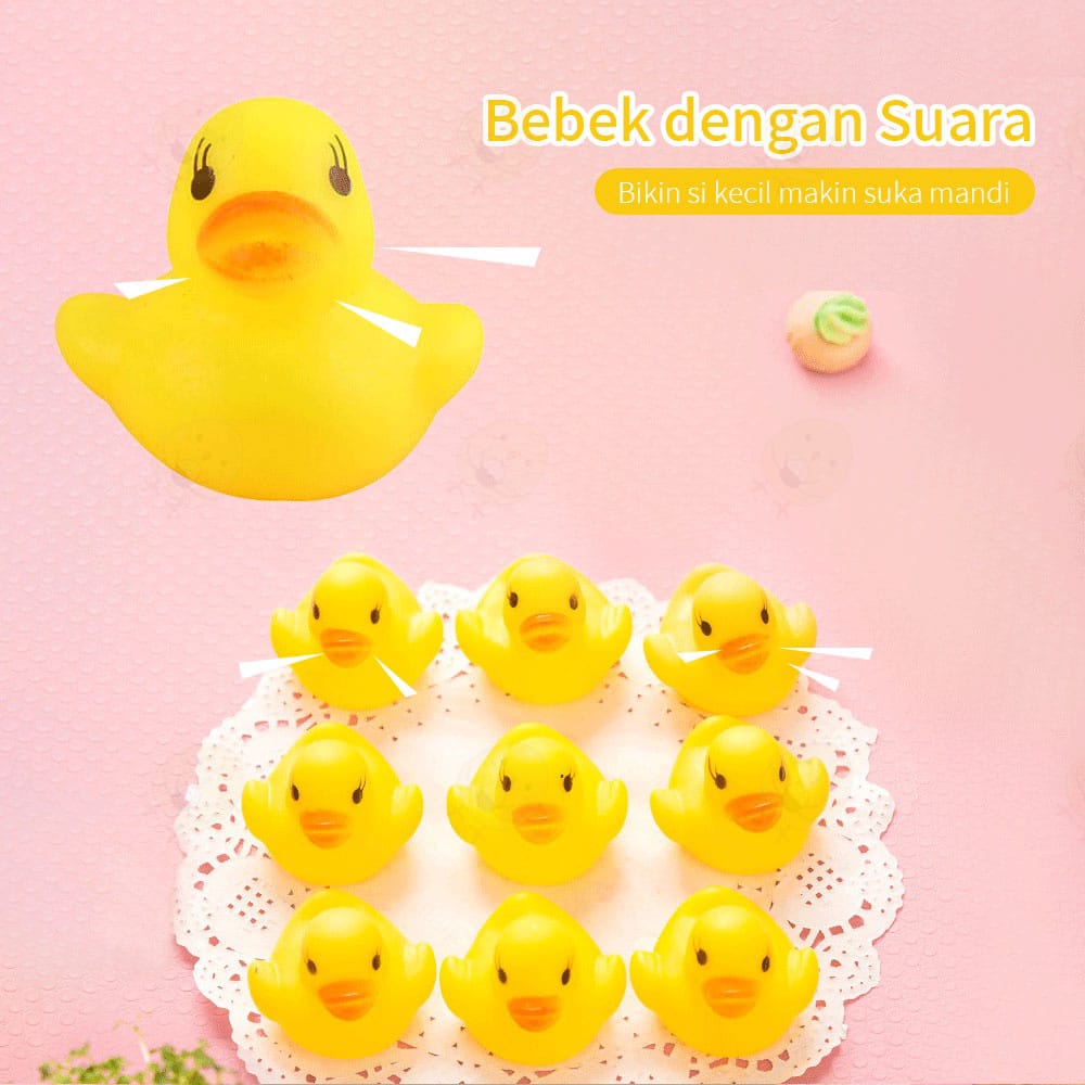 Mainan Mandi Anak Balita Bebek Berenang MaInan Mandi Bayi Lucu Imut Bebek Bunyi