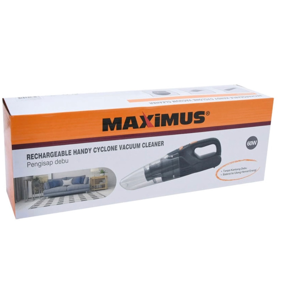 Vacuum Cleaner Maximus Rechargeable Hand Handle Cyclone