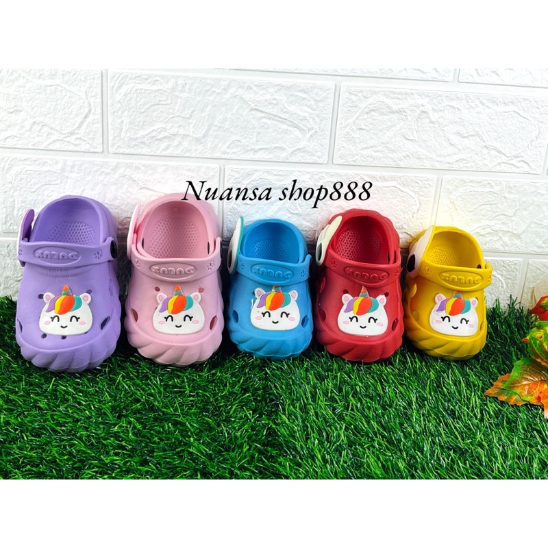 Sandal Sepatu Anak Perempuan Karakter Unicorn Merek Dulux TERBARU Ukuran 20-25 DX-377E