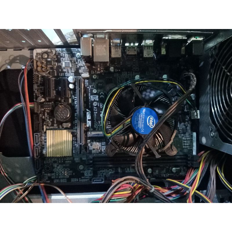 paket Motherboard h110 m Asus + procesor g4560 + ram 4 gb vgen