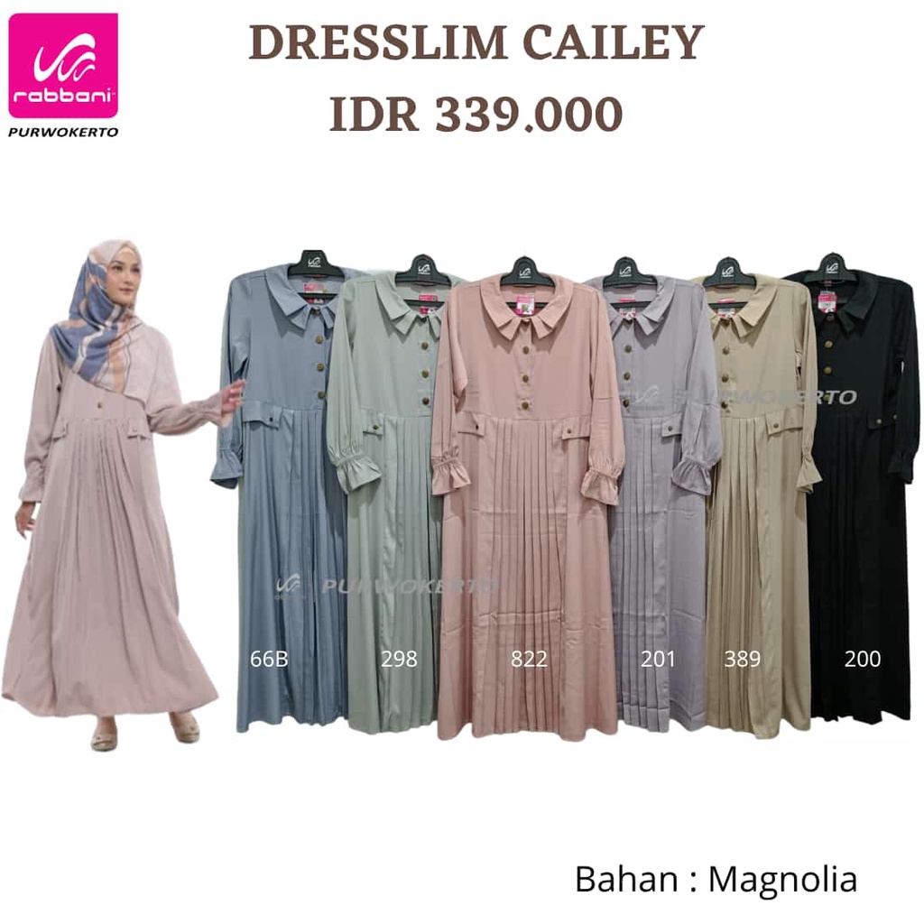 DRESSLIM CAILEY RABBANI - GAMIS RABBANI CAILEY