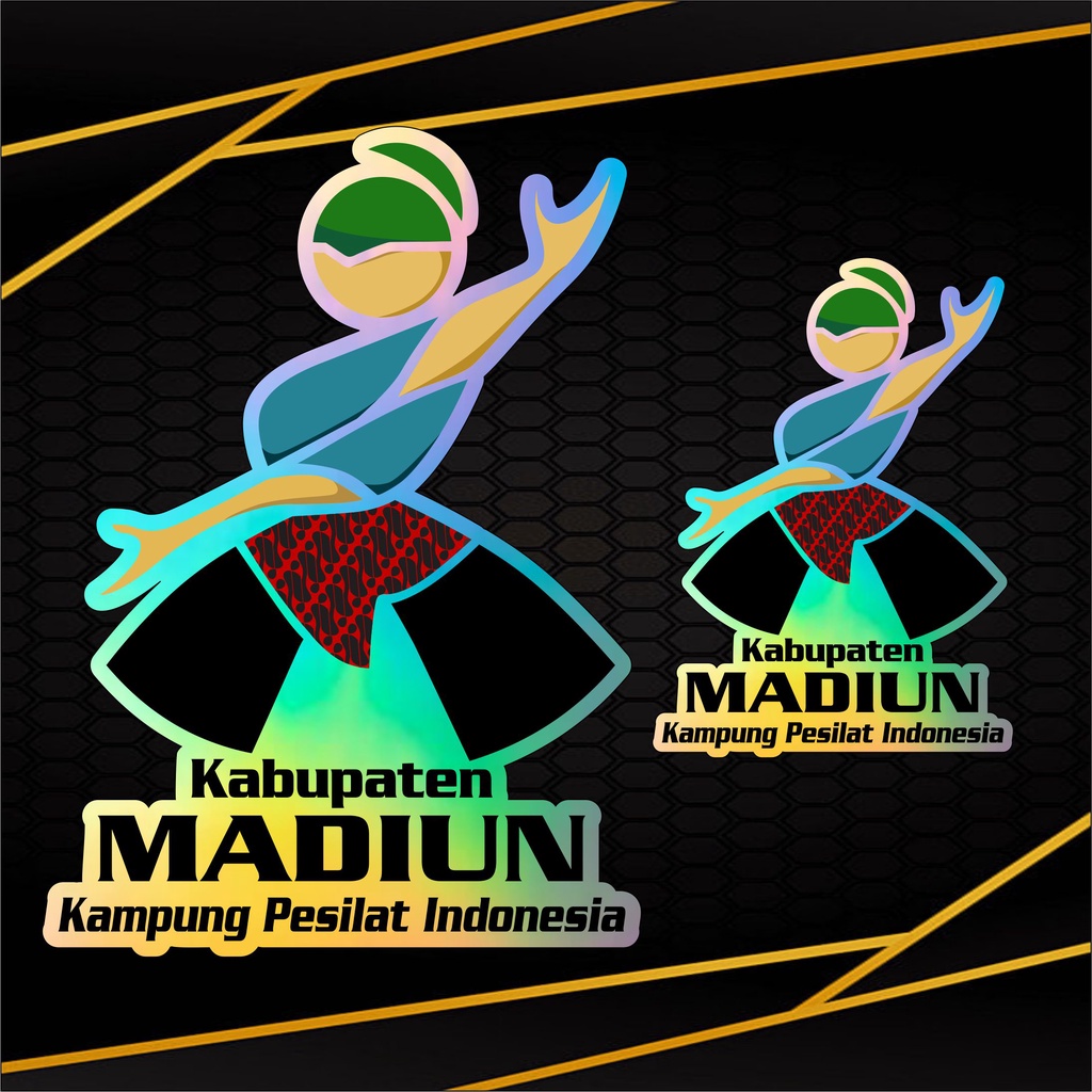 STIKER KAMPUNG PESILAT MADIUN