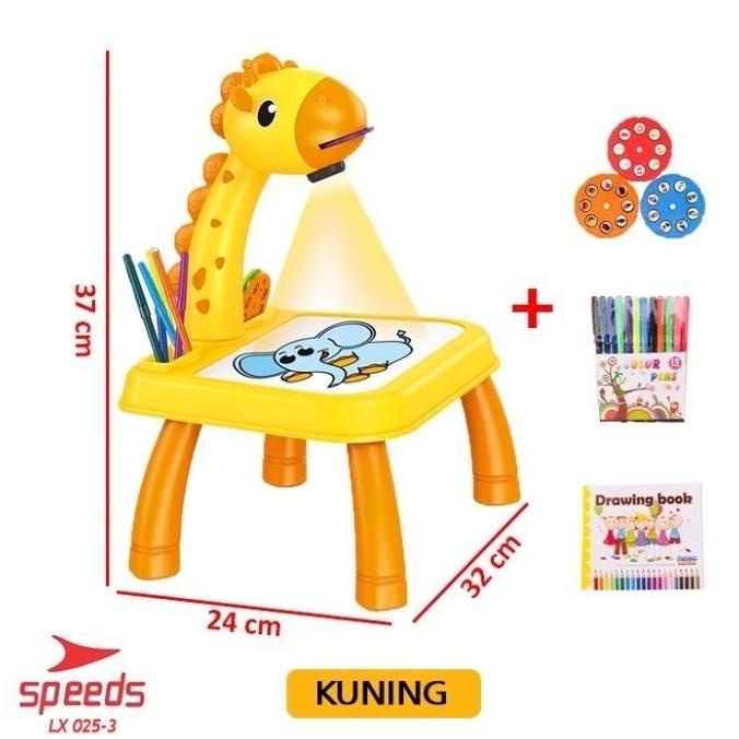 Meja Gambar Anak Proyektor / Meja Belajar Proyektor Anak 025-3