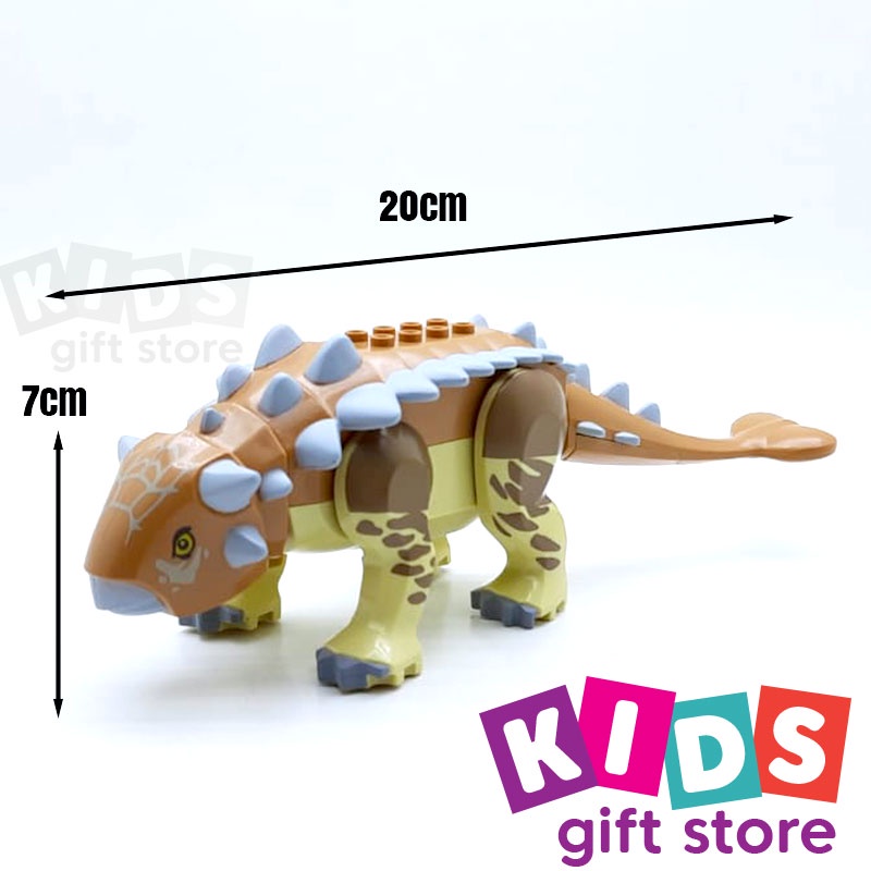Bricks Dino Ankylosaurus - Mainan Dinosaurus