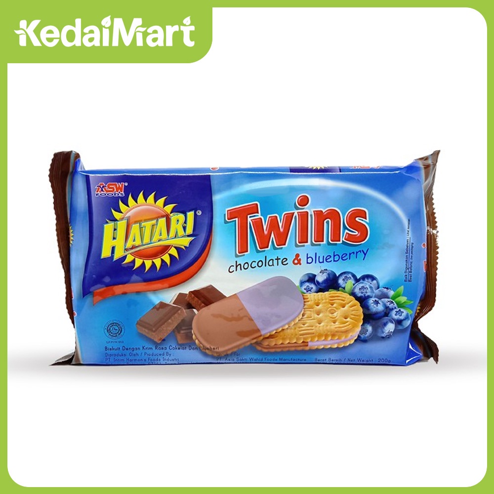 

Hatari Twins Chocolate Blueberry Biscuits 210 Gram