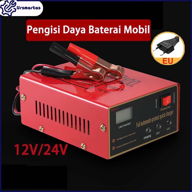 Jual Pengisi Daya Baterai Mobil, Charger Aki Motor Mobil, Kering Dan