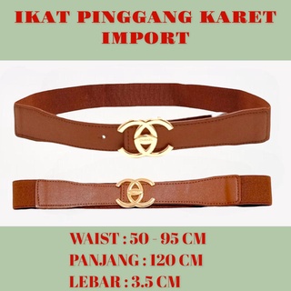 SMARTGIRL NEW IKAT PINGGANG KARET WANITA IMPORT / TALI PINGGANG CEWEK FASHION 00600-00606