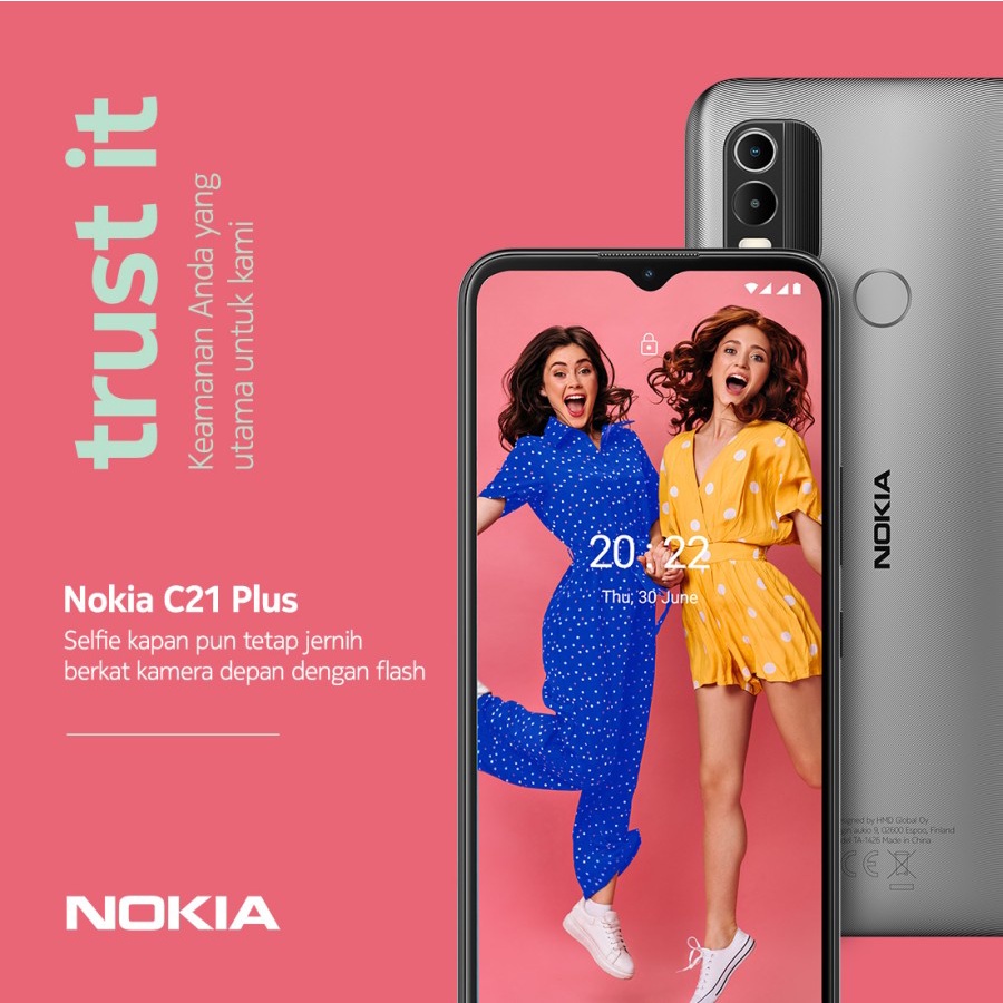 Nokia C21+ C21 Plus 3/32 GB Garansi Resmi