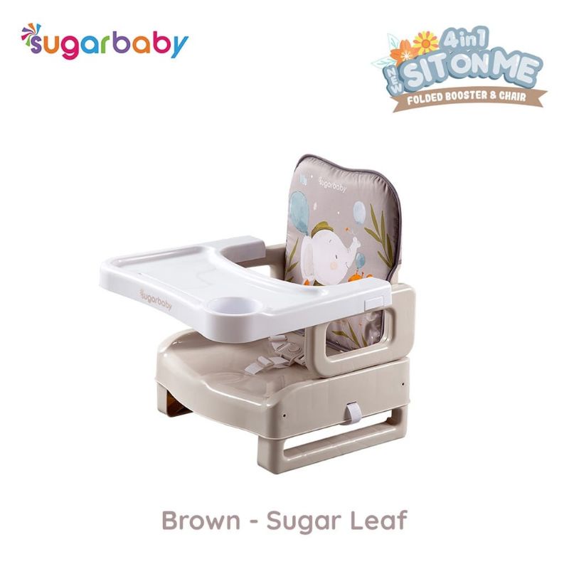 Makassar! Sugar Baby Sit On Me 4 in 1Folded Booster Seat Kursi Makan Bayi