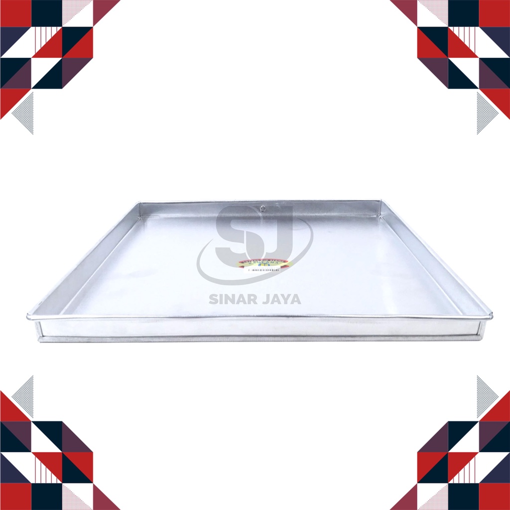 Loyang Alumunium/Loyang Kue Oven/Loyang Kue Kering 30X30X2