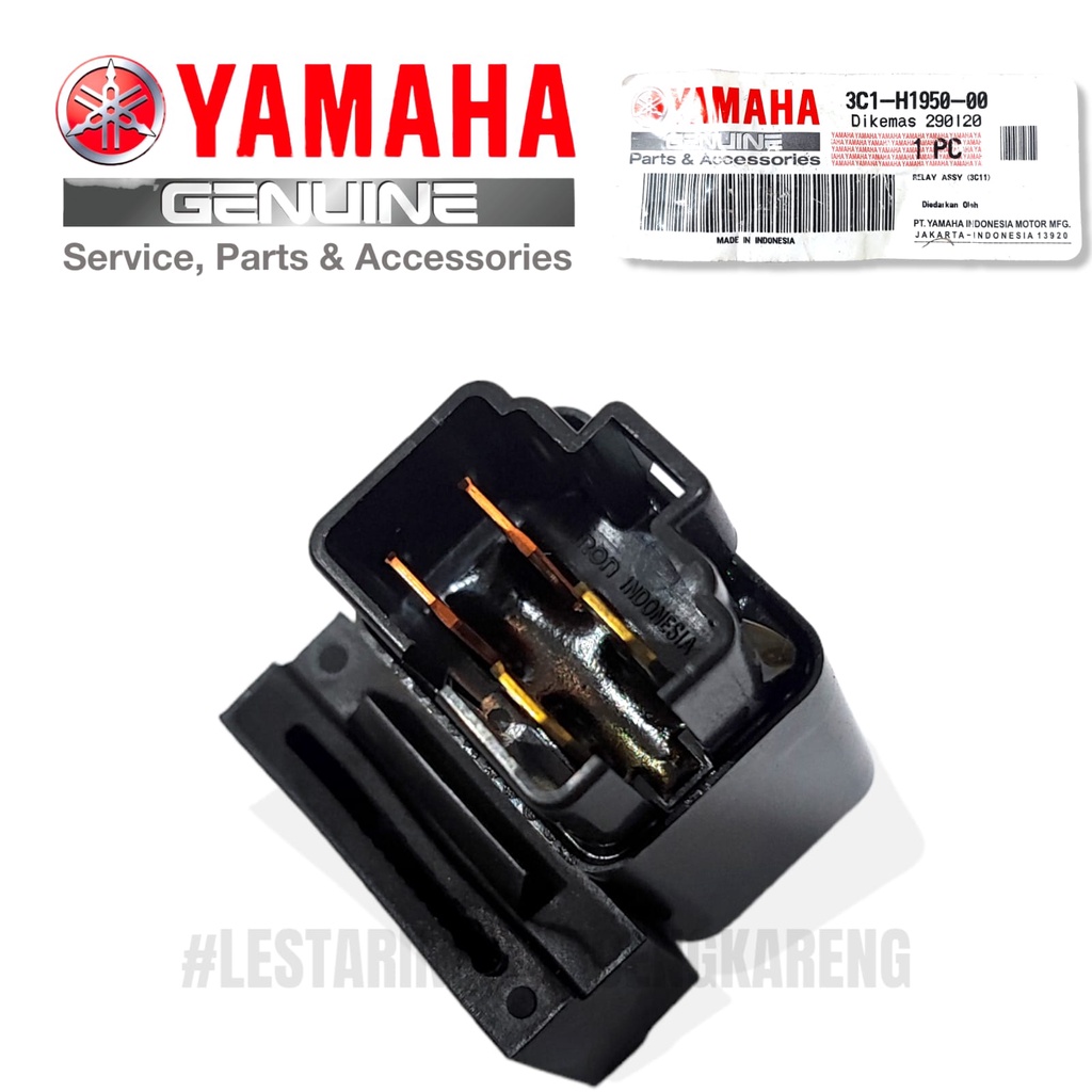 BENDIK RELAY START STARTER VIXION OLD ASLI ORI YAMAHA 3C1-H1950-00