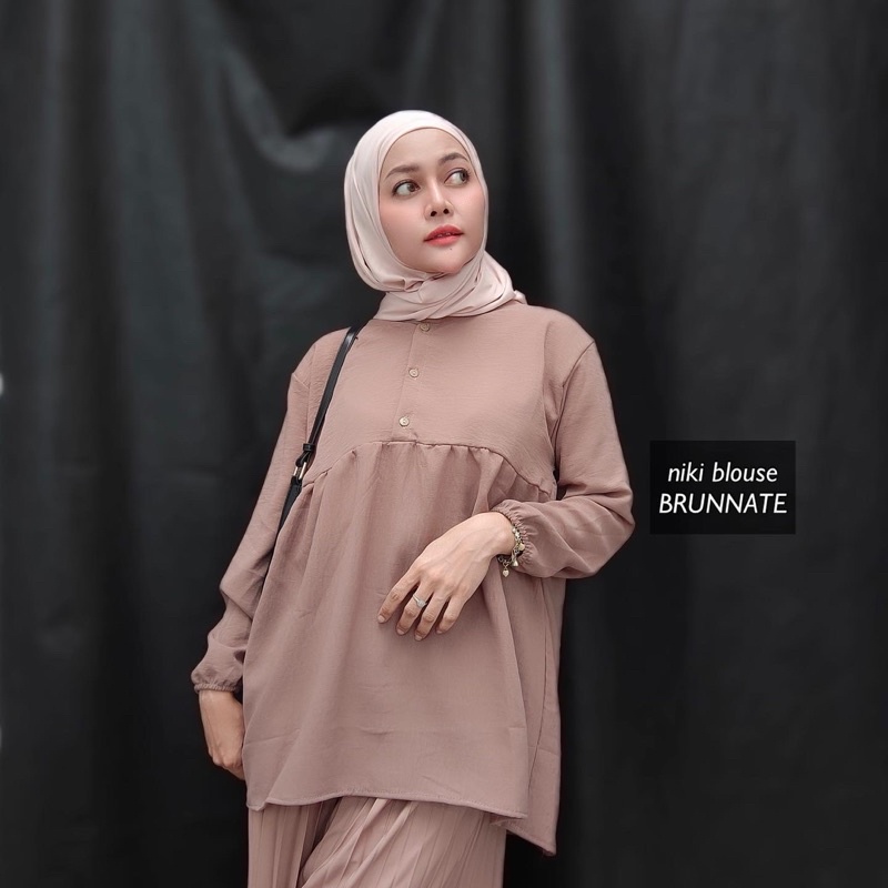 NIKI BLOUSE // ATASAN BLOUSE WANITA