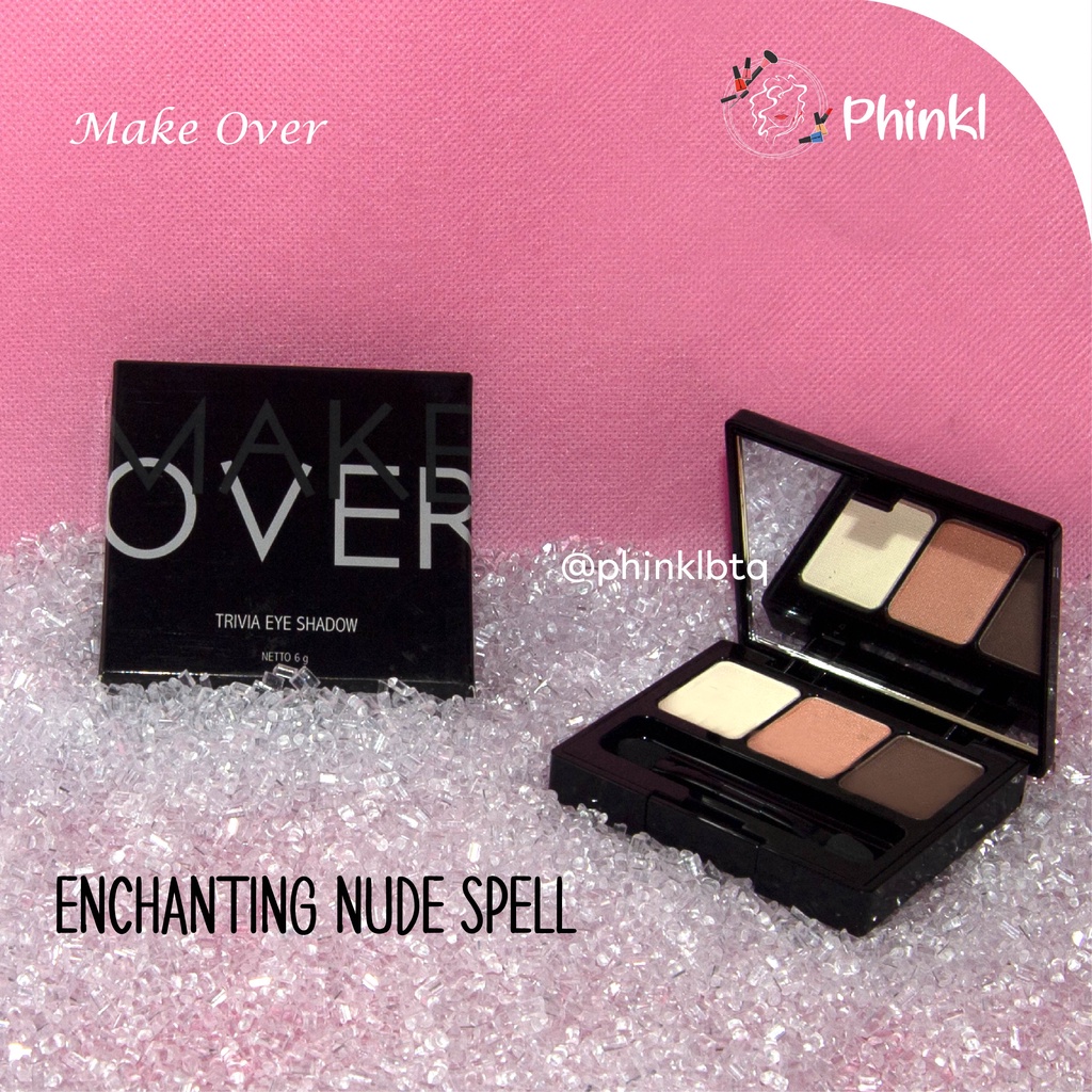 `ღ´ PHINKL `ღ´ 🅼🅰🅺🅴 🅾🆅🅴🆁 Make over Trivia Eyeshadow pewarna mata sultan kualitas premium