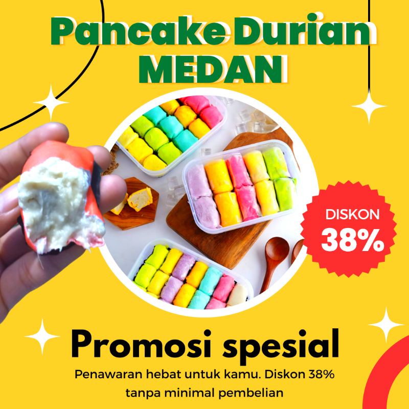 

PANCAKE DURIAN PREMIUM ASLI BUATAN MEDAN