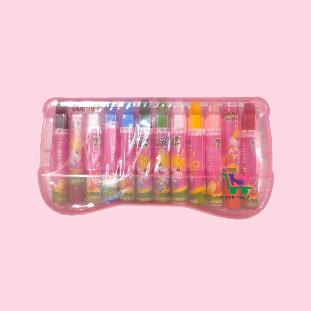 Crayon Oil Pastels Anak 12 Warna