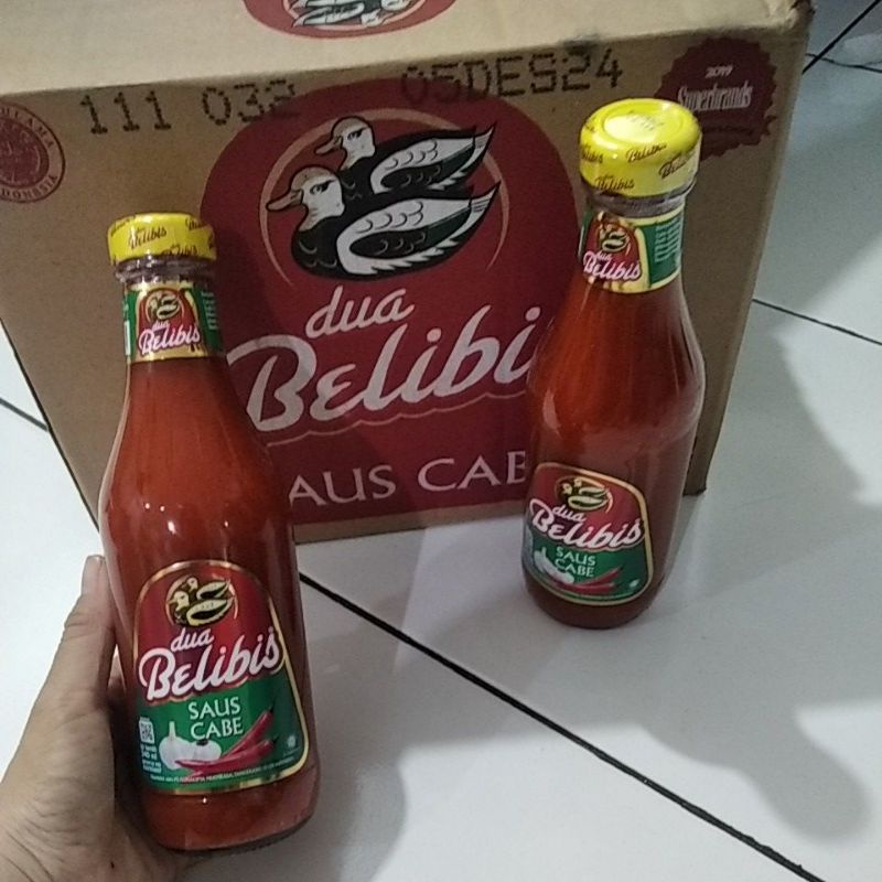 

Dua Belibis Saus Cabe 340ml/Sambel Dua Belibis/Saus Belibis/Saos Belibis