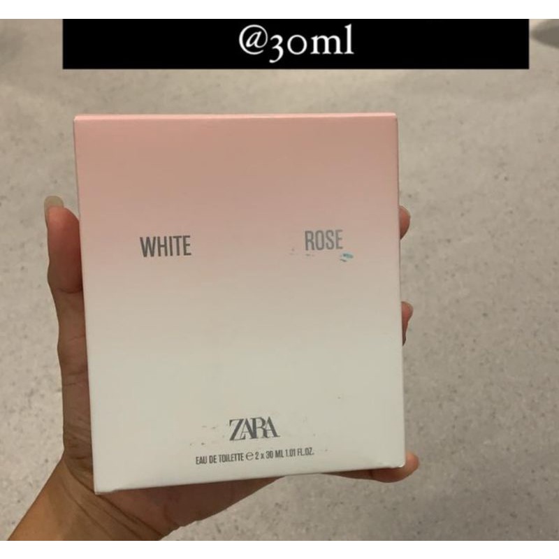 Zara Parfume *WHITE n ROSE* EDT set