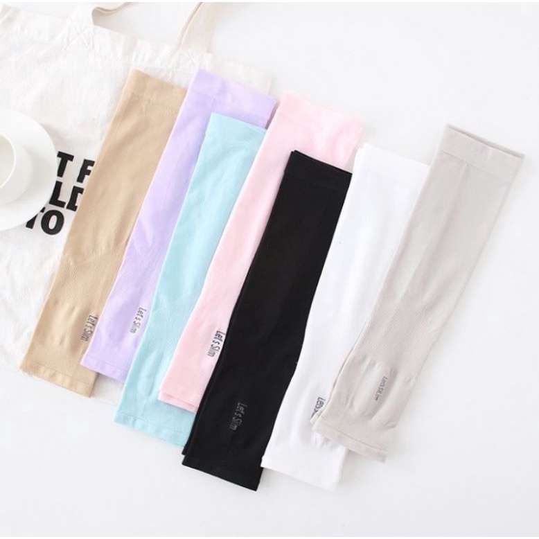 Manset Kaos Pelindung Lengan Wanita UV Anti Panas Arm Sleeves J193
