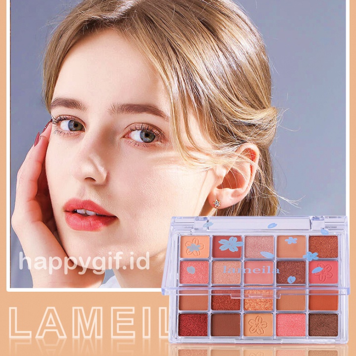 LAMEILA Eyeshadow  20 Colors Free Brush Matte Palet Waterproof Glitter Pallete LA213 5190