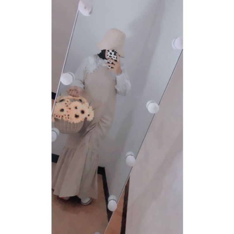 Sarah overall / baju murah / baju Korea / atasan wanita/ dress wanita / overall murah / overall Lila