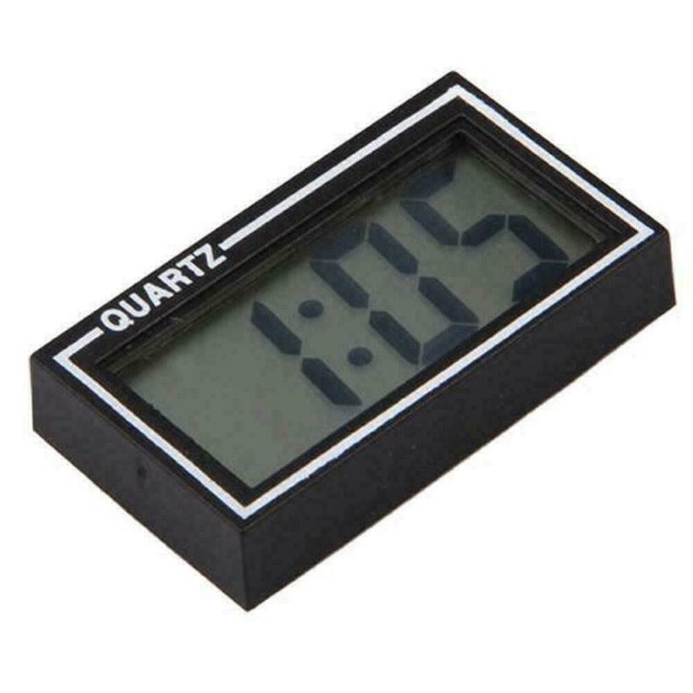 Top Car Digital Clock Mini Jam Elektronik Aksesoris Mobil Rumah