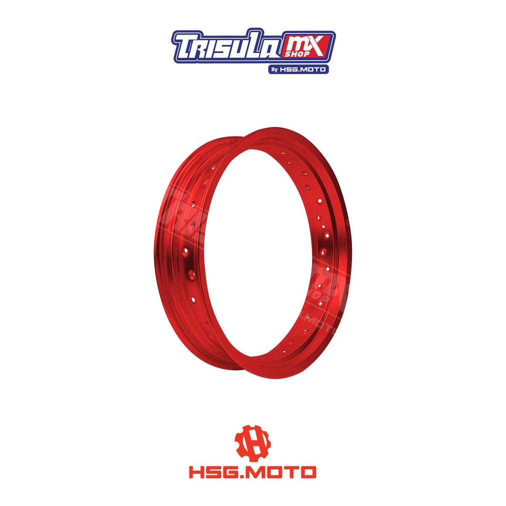 VELG SUPERMOTO TMX ALUM MT RIM 3.50x17 36H - RED