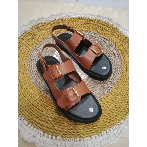 ORLIN SANDAL TALI WANITA COKLAT