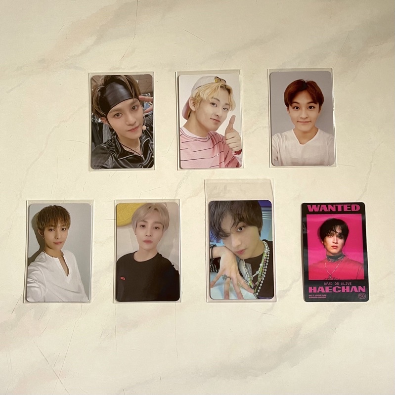 Photocard Pc NCT WAYV Mark Haechan Yangyang totm owhat ar beyond the vision glitch mode ds dream sho