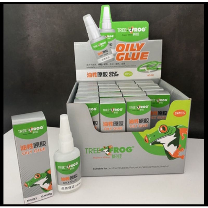 ORI] Lem Tree Frog - Lem Setan Super Glue / Lem Serbaguna 50gram
