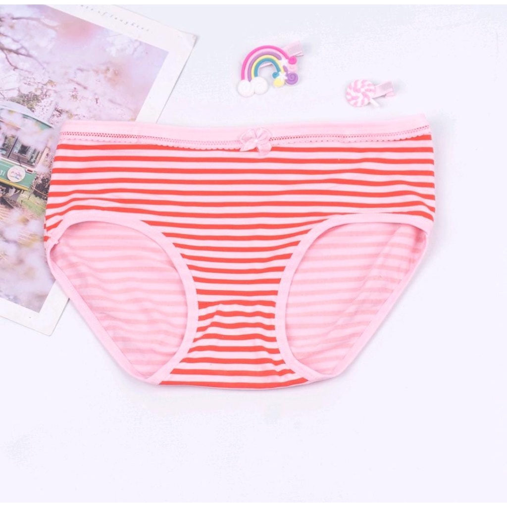 LUSINAN!! Celana Dalam Motif LUCU Cd Wanita Sexy Pakaian Dalam Medel Korea Import Super Lembut