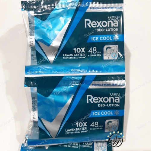Jual REXONA Men Deo Lotion Sachet / Deodorant Lotion Renceng 9gr/sachet